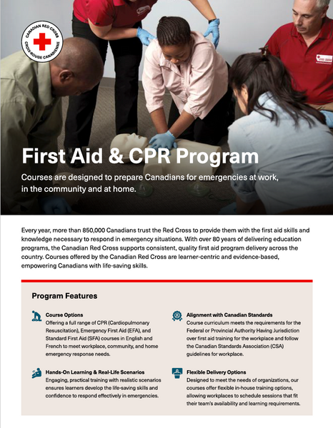 May 21, 2026 MUSKOKA: Standard First Aid + CPR C AED